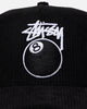 Stussy 8 Ball Trucker Cap Black