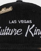 Hood X Culture Kings Las Vegas Collab Original Corduroy Snapback Black