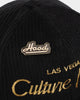 Hood X Culture Kings Las Vegas Collab Original Corduroy Snapback Black