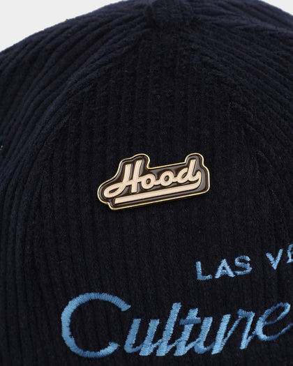 Hood X Culture Kings Las Vegas Collab Original Corduroy Snapback Navy
