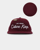 Hood X Culture Kings Las Vegas Collab Original Snapback Maroon