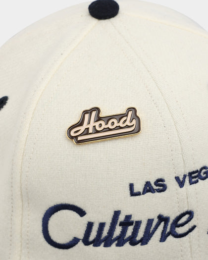 Hood X Culture Kings Las Vegas Collab Original Snapback White/Navy