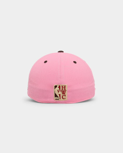 Mitchell & Ness Los Angeles Lakers 'Bacon Sugar' Fitted Pink