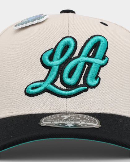 Mitchell & Ness Los Angeles Lakers 'Diamond' Fitted Bone/Black