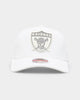 Mitchell & Ness Las Vegas Raiders 'State Of Mind' Snapback Vintage White