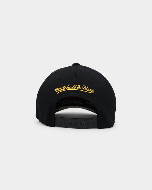Mitchell & Ness Los Angeles Lakers 'Team Outline' Classic Snapback Black
