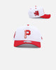 New Era Pittsburgh Pirates 'Satin Blaze' 9FORTY A-Frame Snapback White/Scarlet