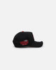 New Era Boston Red Sox 'Satin Scarlet' 9FORTY A-Frame Snapback Black/Scarlet