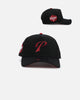 New Era San Diego Padres 'Satin Scarlet' 9FORTY A-Frame Snapback Black/Scarlet