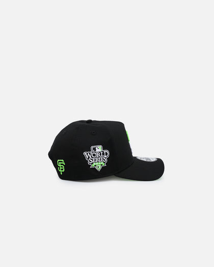 New Era San Francisco Giants 'Drip Logo' 9FORTY A-Frame Snapback Black/White/Green