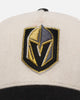 47 Brand Vegas Golden Knights Wooly Sure Shot Offside DT Snapback Natural/Black
