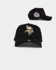 New Era Minnesota Vikings 'NFL Season Kick Off' Corduroy 9FORTY A-Frame Snapback Black/OTC