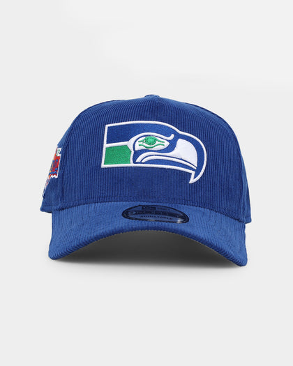 New Era Seattle Seahawks 'NFL Season Kick Off' Corduroy 9FORTY A-Frame Snapback Blue/OTC