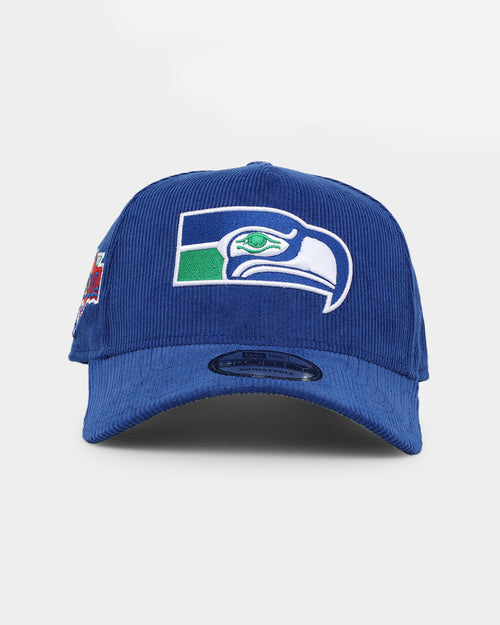 New Era Seattle Seahawks 'NFL Season Kick Off' Corduroy 9FORTY A-Frame Snapback Blue/OTC