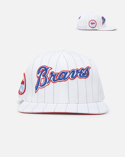 Pro Standard Atlanta Braves Wool Snapback Eggshell/Yellow