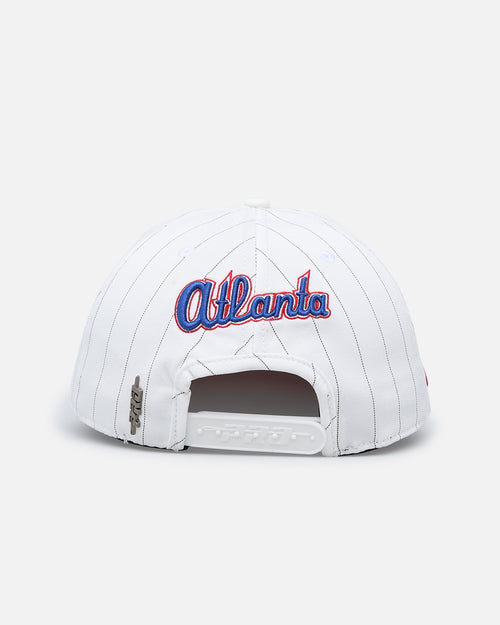 Pro Standard Atlanta Braves Wool Snapback Eggshell/Yellow