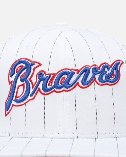 Pro Standard Atlanta Braves Wool Snapback Eggshell/Yellow