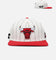 Pro Standard Chicago Bulls Pinstripe Wool Snapback Eggshell/Yellow