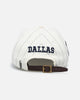 Pro Standard Dallas Cowboys Pinstripe Classic Dad Hat Strapback Eggshell/Yellow