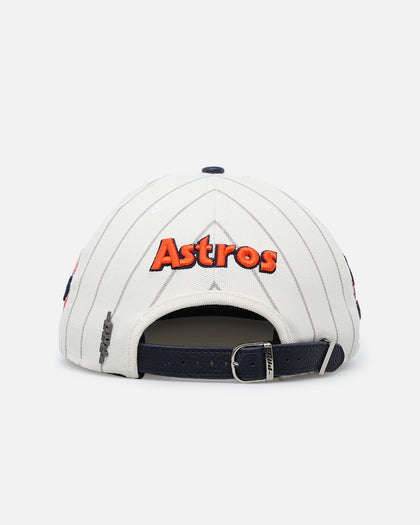 Pro Standard Houston Astros Classic Logo Wool Strapback Eggshell/Yellow