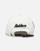 Pro Standard Las Vegas Raiders Pinstripe Dad Hat Strapback Eggshell/Yellow