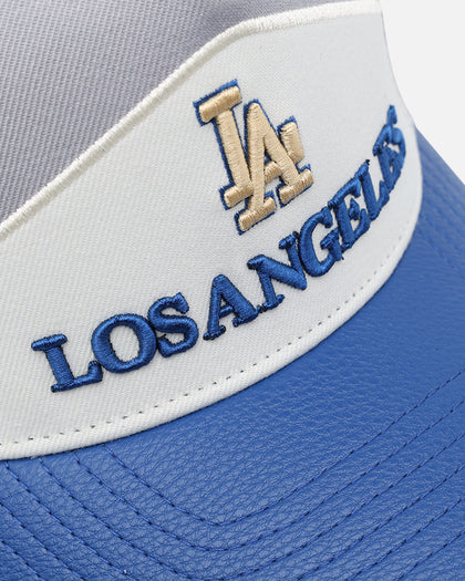 Pro Standard Los Angeles Dodgers Chevron Pinch Front Trucker Snapback Dodger Blue