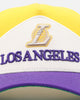 Pro Standard Los Angeles Lakers Pinch Front Trucker Snapback Yellow