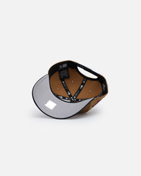 New Era Daytona Tortugas 'Autumn Hue' 9FORTY A-Frame Snapback Wheat/Navy