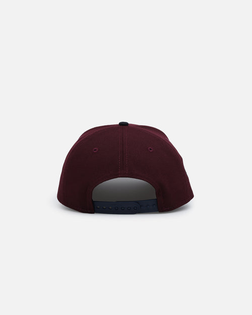 New Era Chicago Bulls 'Autumn Hue' 9FORTY A-Frame Snapback Maroon/Navy