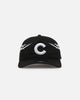 New Era Chicago Cubs 'Twisted Thorns' Pre-Curved Golfer Snapback Black