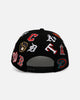 New Era MLB All Over 9FORTY A-Frame Snapback Black