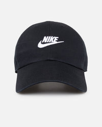 Nike Club Unstructured Futura Wash Cap Black/White