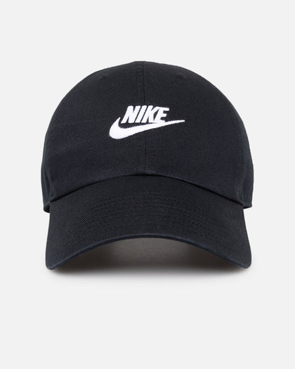 Nike Club Unstructured Futura Wash Cap Black/White