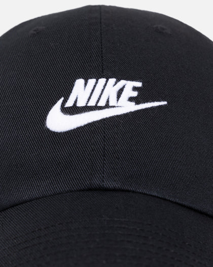 Nike Club Unstructured Futura Wash Cap Black/White