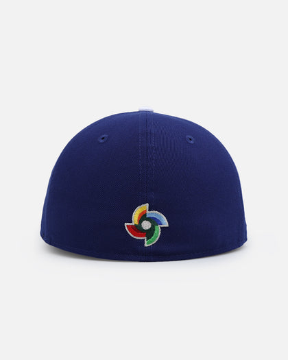New Era Mexico National Baseball Team 'World Baseball Classic Mexico' 59FIFTY Fitted Dark Royal/Grey