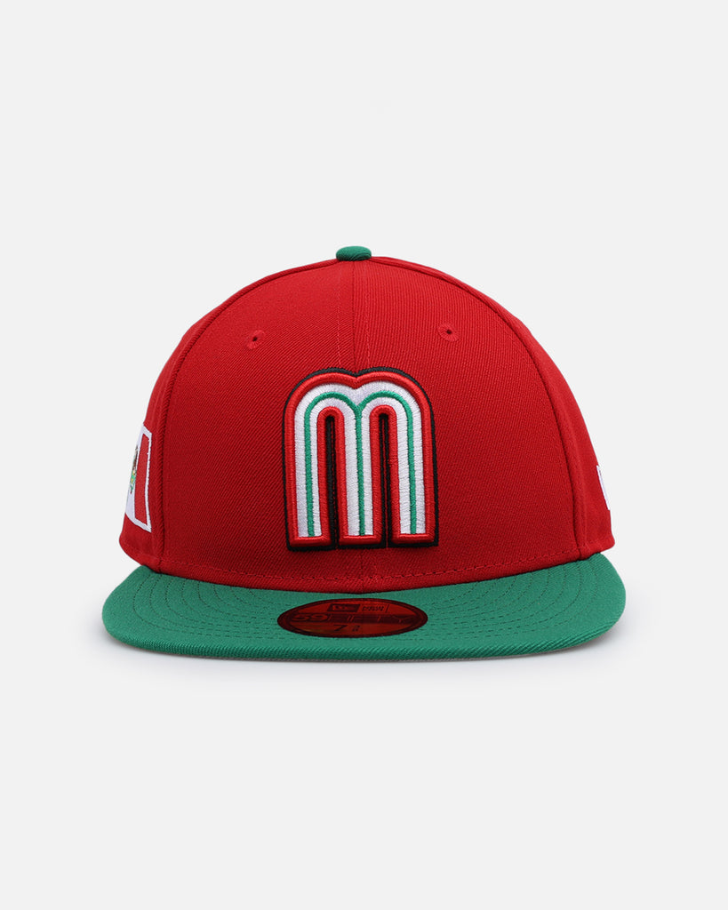 Casquette New Era Mexique WBC - Gris Patch Drapeau 9FIFTY - Taille Unique