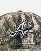 New Era Atlanta Braves 'Real Tree' 9FORTY A-Frame Trucker Snapback Realtree Edge