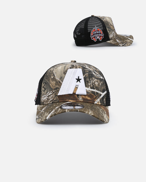 New Era Houston Astros 'Real Tree' 9FORTY A-Frame Trucker Snapback Realtree Edge