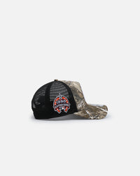 New Era Houston Astros 'Real Tree' 9FORTY A-Frame Trucker Snapback Realtree Edge