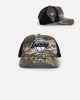 New Era Los Angeles Lakers 'Real Tree' 9FORTY A-Frame Trucker Snapback Realtree Edge