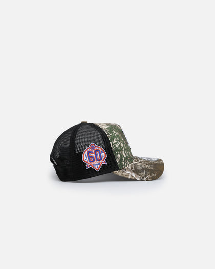 New Era New York Mets 'Real Tree' 9FORTY A-Frame Trucker Snapback Realtree Edge