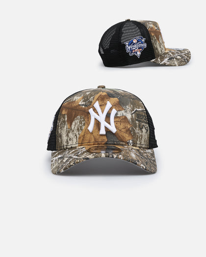 New Era New York Yankees 'Real Tree' 9FORTY A-Frame Trucker Snapback Realtree Edge