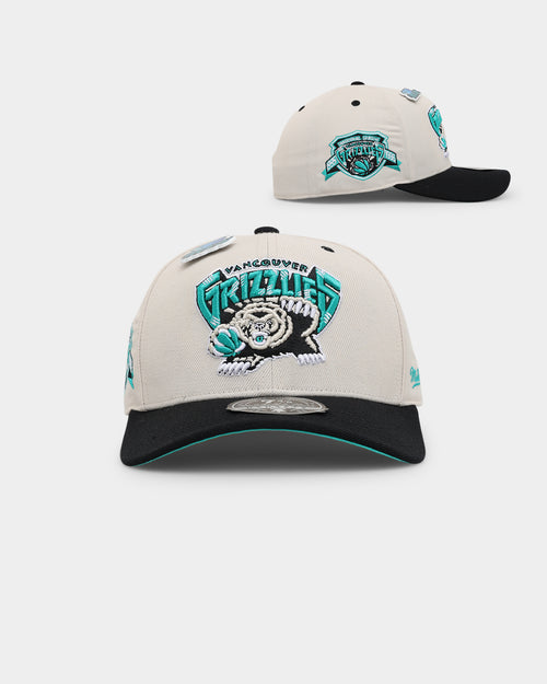 Mitchell & Ness Vancouver Grizzlies 'Diamond' Fitted Bone/Black
