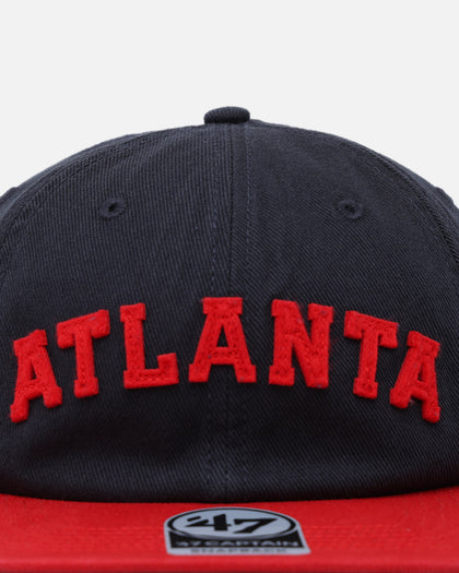 47 Brand Atlanta Braves 'Legacy 47 Captain RL' Club Legacy '47 Captain Snapback Navy