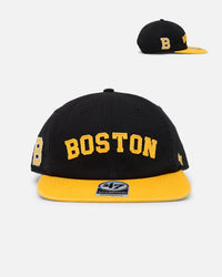 47 Brand Boston Bruins 'Legacy 47 Captain RL' Club Legacy '47 Captain Snapback Black