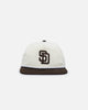 New Era San Diego Padres Golfer Snapback Chrome/Walnut