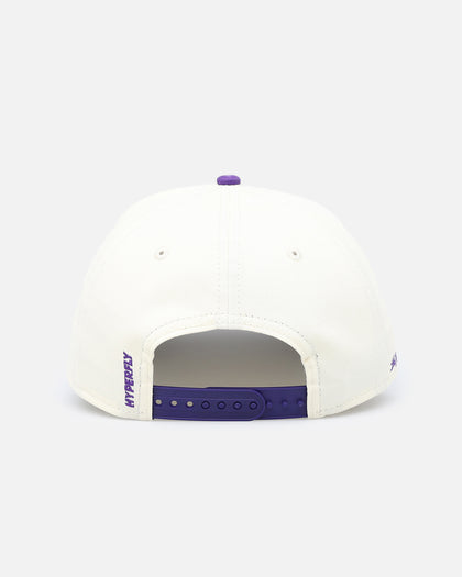 New Era Toronto Raptors 'NBA X Hyperfly' 9FORTY A-Frame Snapback Chrome White