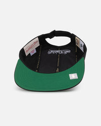 Mitchell & Ness San Antonio Spurs Team Logo Camper Strapback Black