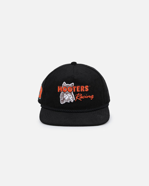 New Era Hooters Racing 'Nascar Sponsor Golfer Collection' Corduroy Golfer Snapback Black