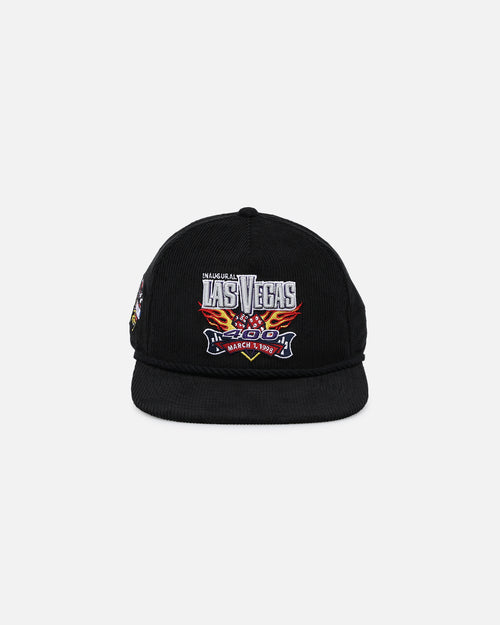New Era Nascar Las Vegas 'Nascar Sponsor Golfer Collection' Corduroy Golfer Snapback Black